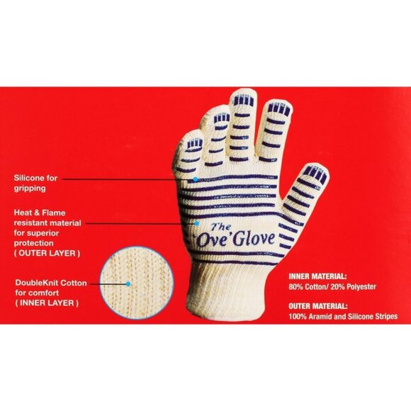 The 'Ove' Glove 2-Pack - Superior Hand Protection from Heat and Flame - yellow w - Picture 3 of 6
